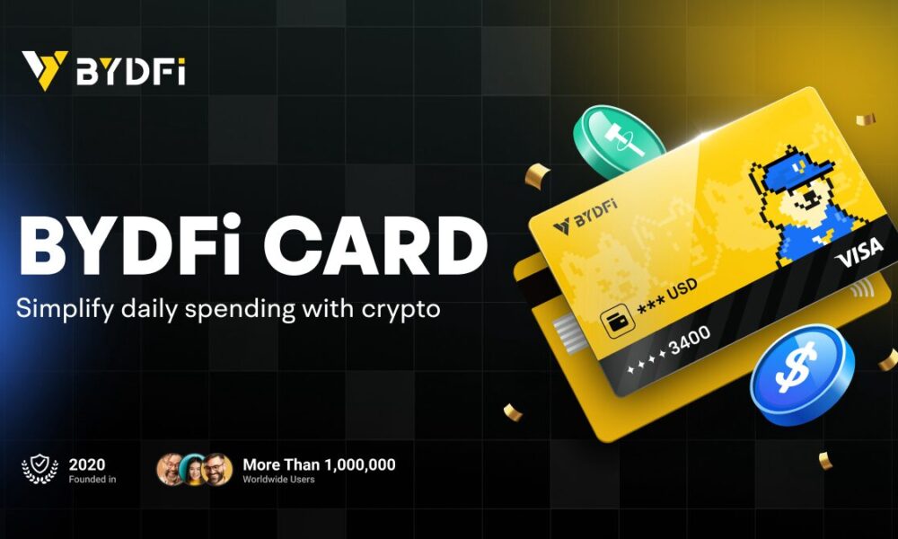 bydfi-card-officially-launches:-one-card-to-seamlessly-bridge-web3-assets-and-real-world-spending